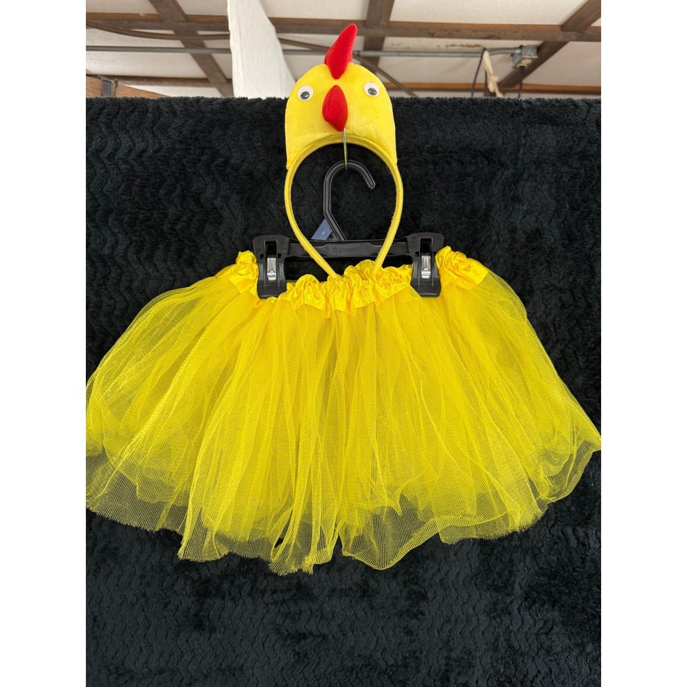 CUTE Youth Chicken Halloween Costume Yellow